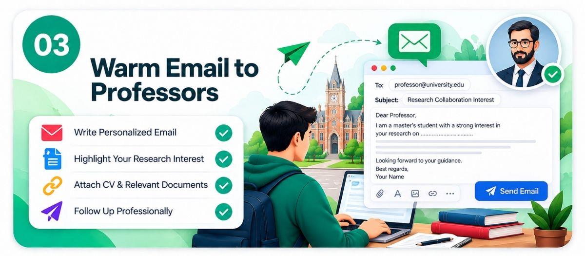 Warm Email to Professors 
